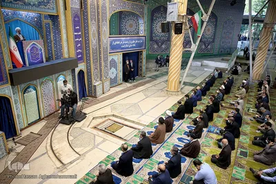 نماز عید سعید فطر در دانشگاه تهران