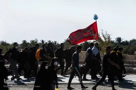 راهپیمایی اربعین مسیر نجف، کربلا / ۲