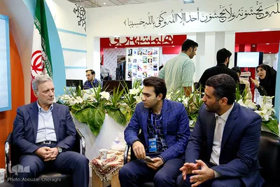 غرفه ایکنا درهفتمین روز نمایشگاه مطبوعات