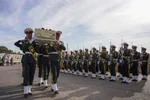 تشییع و خاکسپاری پیکر مطهر شهید گمنام‎