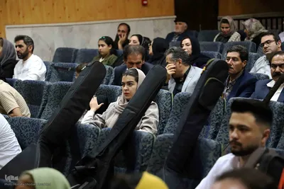 گزارش تصویری از: مراسم تجلیل از پیشکسوتان موسیقی منطقه ارسباران در اهر