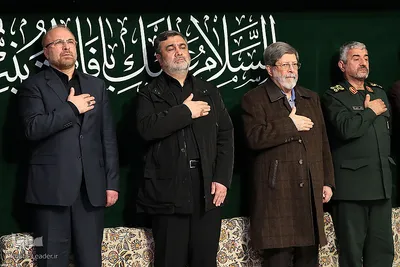 دومین شب عزاداری فاطمیه در حسینیه امام خمینی(ره)