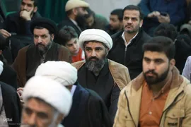 مراسم ترحیم حاج عبدالله طائب در قم