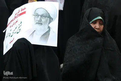 راهپیمایی نمازگزاران درمحکومیت جنایات آل‌سعود