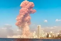 Impressionnante explosion dans la capitale libanaise