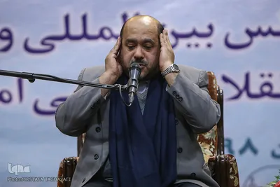 تجدید میثاق مهمانان سی و سومین کنفراس وحدت اسلامی با آرمان های امام