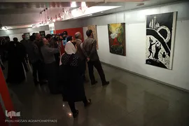 افتتاحیه نمایشگاه گرافیک و نقاشی «حضرت علی‌اصغر(ع)»