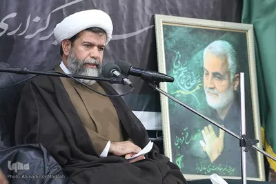 چهلمین روز درگذشت آیت‌الله فقیه در نی ریز فارس‎‎