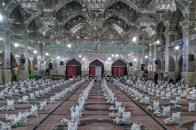 توزیع ۲۰۰۰ بسته معیشتی از محل موقوفات فارس‎‎