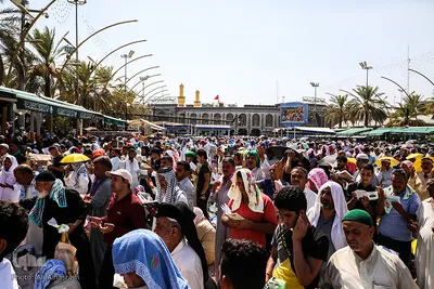 مراسم دعای عرفه کربلای معلی