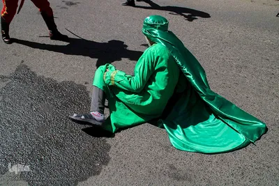 آیین سنتی شبیه‌خوانی اربعین حسینی در شهرستان اهر