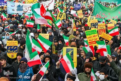 راهپیمایی یوم‌الله ۲۲ بهمن در مشهد مقدس
