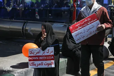 راهپیمایی روز قدس در تهران