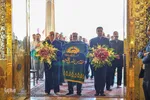 تجدید میثاق خدام امام رضا با حضرت شاهچراغ (ع)