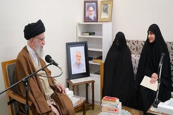 نامه زینب سلیمانی خطاب به رهبر معظم انقلاب