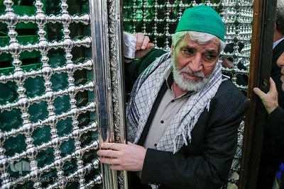 آیین غبارروبی ضریح نورانی حضرت عبدالعظیم حسنی(ع)