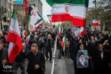 عکس | راهپیمایی مردم مشهد در اعلام انزجار از جنایات آمریکا و رژیم صهیونیستی