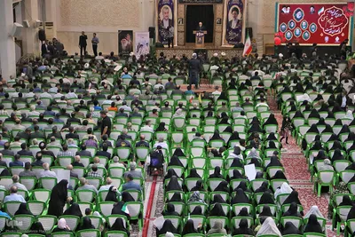 مراسم بزرگداشت دومین سالگرد شهادت شهید جمهور در شاهچراغ(ع)