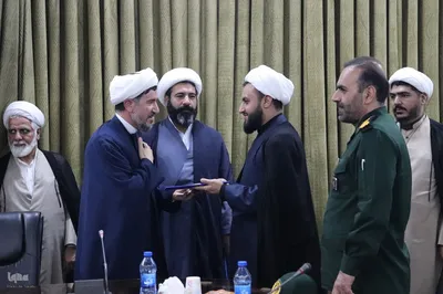 مراسم تودیع و معارفه مدیر اداره تبلیغات اسلامی ملایر‎