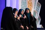 رقابت قرآنی بانوان همخوان در مصلی تبریز