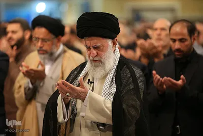 مراسم سوگواری سالروز شهادت امام علی(ع) در حضور رهبر معظم انقلاب