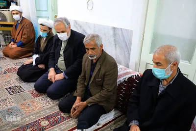 دیدار حجت‌الاسلام عبادی با خانواده شهیدین بذرافکن