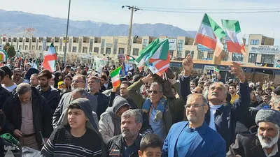 راهپیمایی۲۲ بهمن در خراسان جنوبی