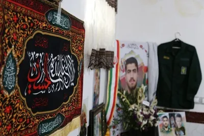 دیدار خانواده شهید سرافراز وطن، «مهدی بازگیر» رفت