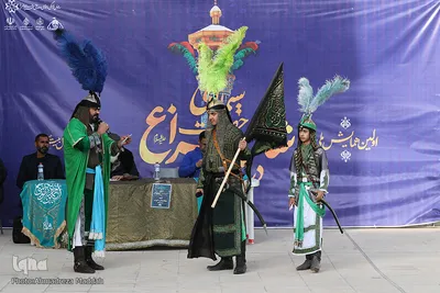 تعزیه خوانی در اولین همایش ملی «سیمای حضرت شاهچراغ(ع) در تعزیه»‎‎