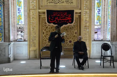 عزاداری شب هشتم ماه محرم در مسجد ولیعصر تبریز‎‎
