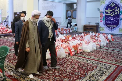 رزمایش کمک مومنانه در حرم مطهر شاهچراغ (ع)