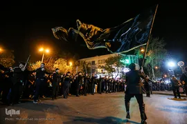 شب تاسوعای حسینی درتهران