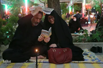 احیای شب قدر در گلزار شهدای قم