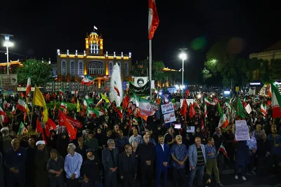 تجدید میثاق مردم قهرمان تبریز با ولایت