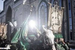 İmam Hüseynin (ə) karvanı ilə Kərbəlaya daxil olmasının bənzətməsi