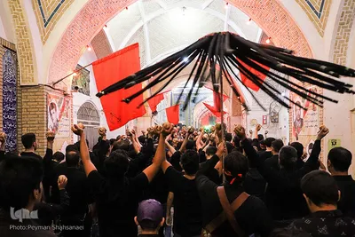 مراسم سنتی سنج زنی در آران و بیدگل