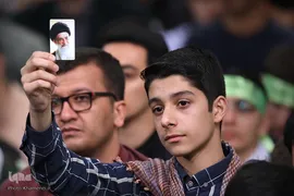 دیدار دانش‌آموزان و دانشجویان با رهبر انقلاب