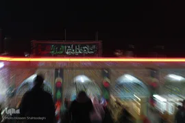 حرم کریمه اهل بیت در شب شهادت حضرت زهرا(س)