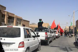 عزاداری خودرویی روز تاسوعا