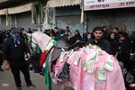 نمایش خیمه سوزان و حرکت نمادین کاروان اسرای کربلا – شهرستان اهر