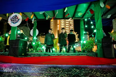 جشن شب نیمه شعبان در مشهد
