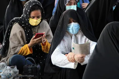 مراسم معنوی دعای عرفه در اهر