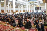 قرائت خطبه فدکیه و عرض تسلیت هیات مذهبی به حضرت شاهچراغ (ع)