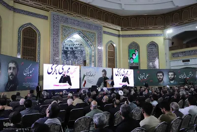 مراسم بزرگداشت شهدای عملیات خیبر و بدر در تبریز