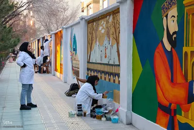 دومین رویداد دیوارنگاری «بوم شهر» در اصفهان