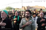 آیین نخل گردانی ظهر عاشورا در شاهدیه یزد