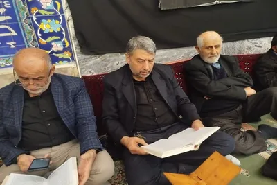 محفل انس فاطمی به مناسبت ایام فاطمیه، در شهرستان گلوگاه