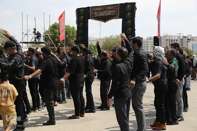 عزاداری سنتی روز تاسوعا در بندرعباس