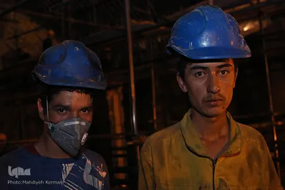 رزق حلال در زیر زمین