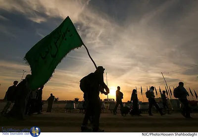 شور و حال زائران حسینی در آستانه اربعین